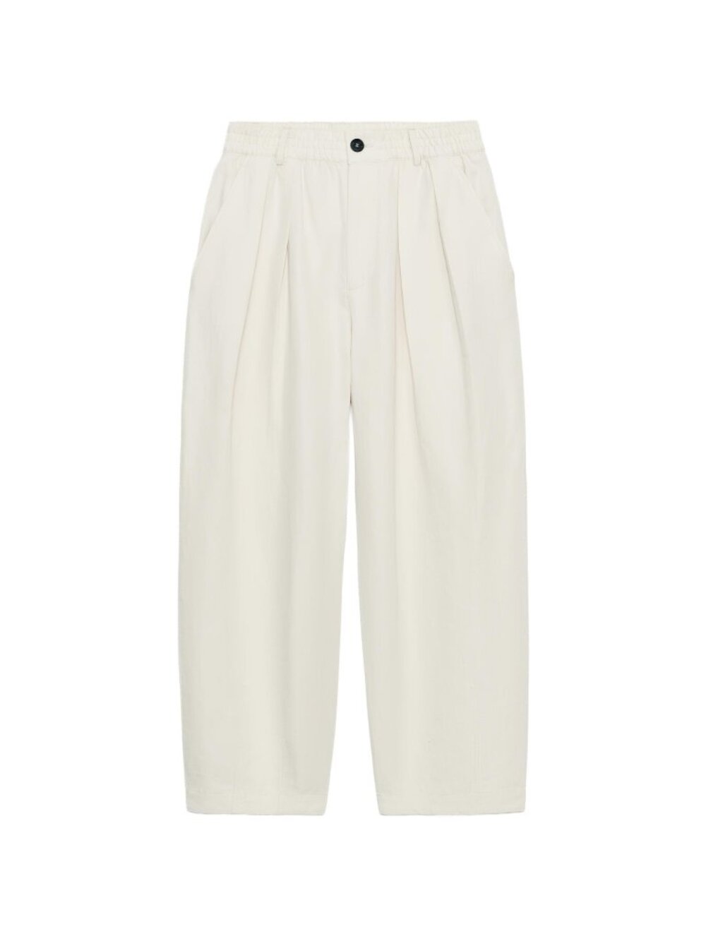Zara LINEN PLEATED PANTS ZW COLLECTION